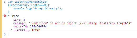 JavaScript 错误 - TypeError: ‘undefined’ is not an object (evaluating